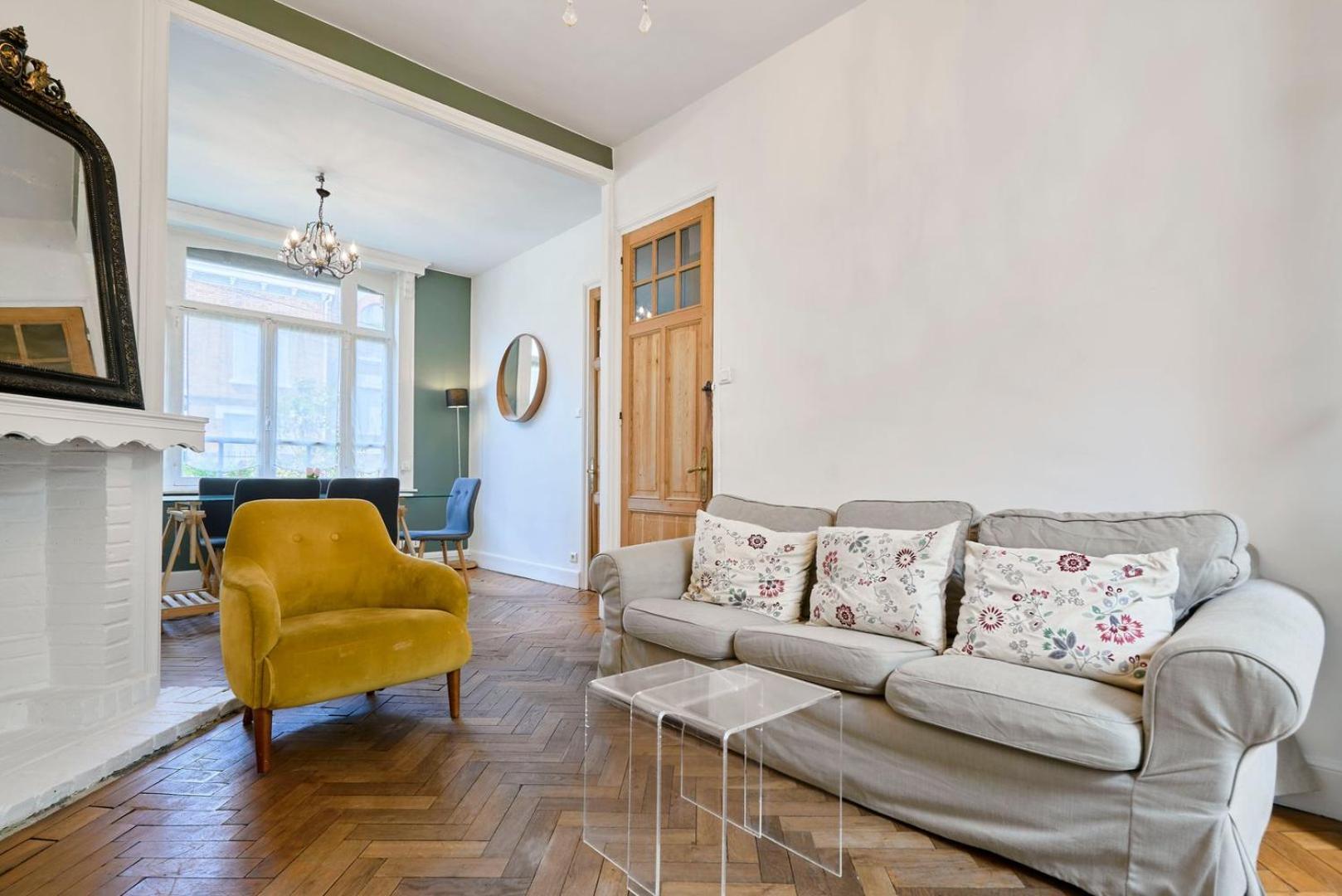 Beautiful 1900 House Full Equipped, 4Bdrm+ Garden! Apartment Lambersart Екстериор снимка